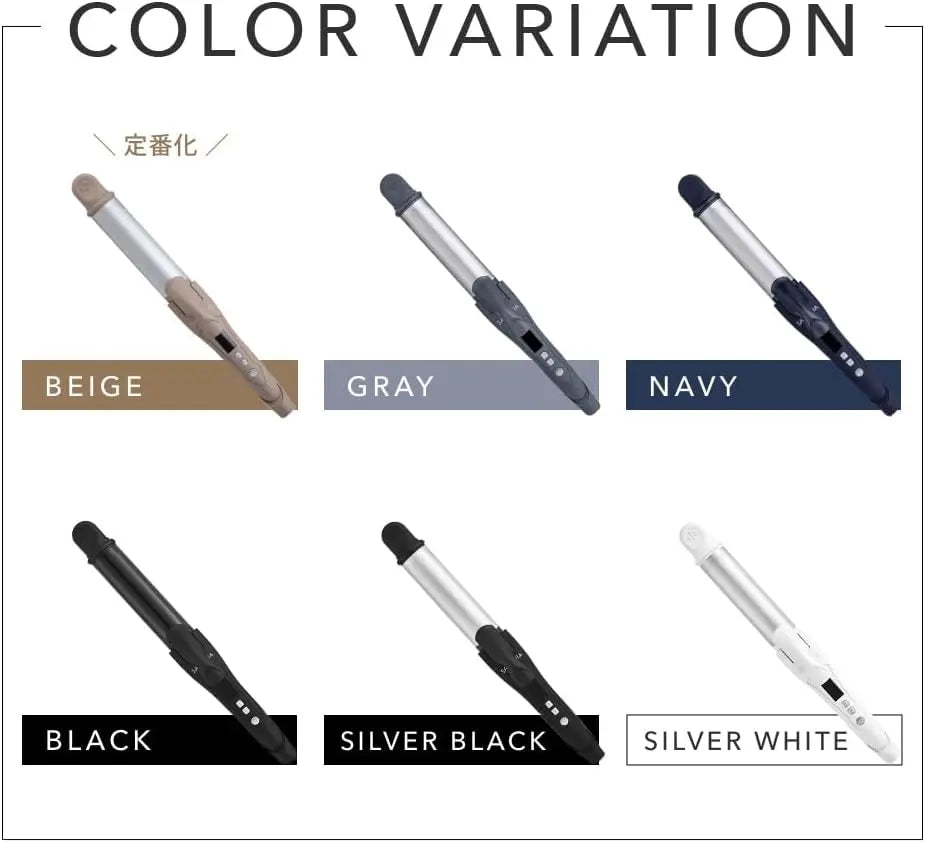 日本預訂|全港免運|SALONIA - 2Way 旅行用曲直兩用髮夾 直髮夾捲髮棒 Straight & Curl Iron 旅行用品 (32mm)【約2-3星期內寄出】