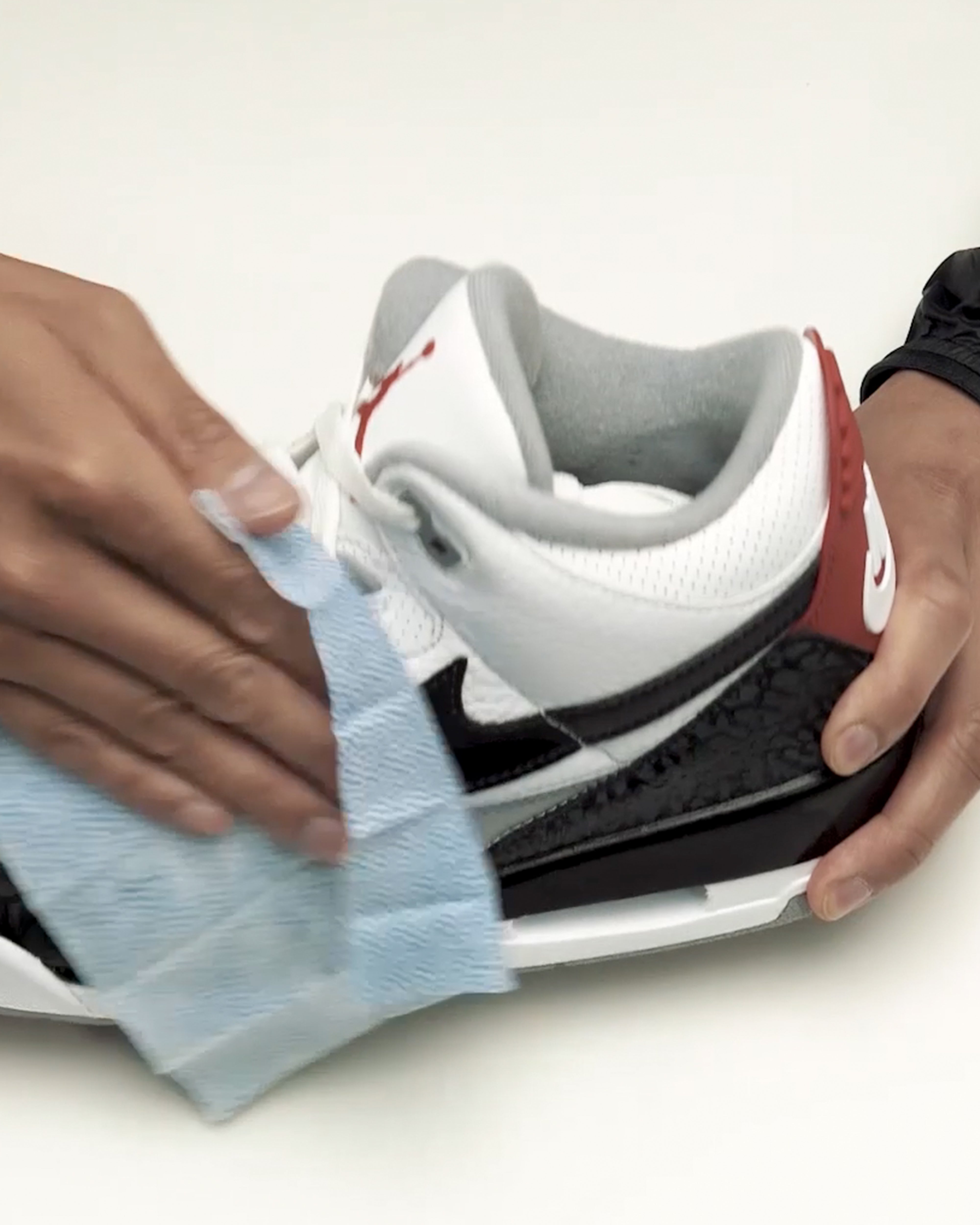 香港現貨|全港免運|Jason Markk - 雙面紋理鞋履波鞋清潔抹布 Dual-Textured Shoe Cleaning Wipe (3包 共9片)