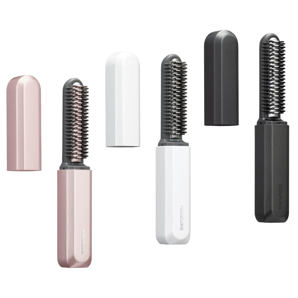 日本預訂|全港免運|Koizumi 小泉成器 - KHR-6420 瀏海梳 無線USB迷你瀏海捲髮梳【平行進口|約2-3個星期內寄出】