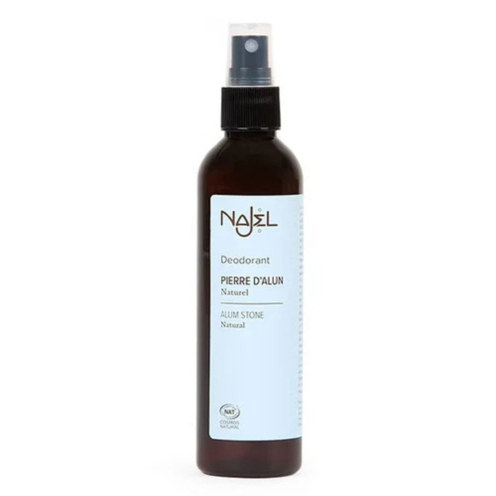 香港現貨|全港免運|NAJEL - 天然止汗噴霧 Alum Deodorant Spray (125ml)【法國品牌 香港行貨】