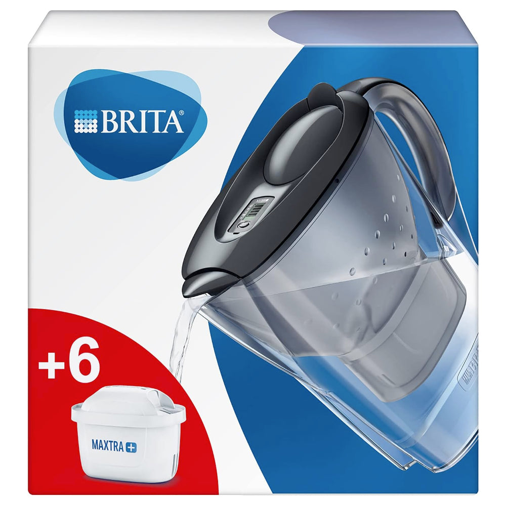 預訂|全港免運|BRITA - Marella Cool 2.4L濾水壺套裝 (含6個 MAXTRA+ 全效型濾芯)【平行進口|約10-15個工作日內寄出】