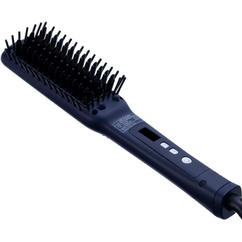 日本預訂|全港免運|SALONIA - 旅行用負離子直髮梳 STRAIGHT HEAT BRUSH SL-012 (Slim Version, 43mm) 旅行用品【約10-15個工作日內寄出】
