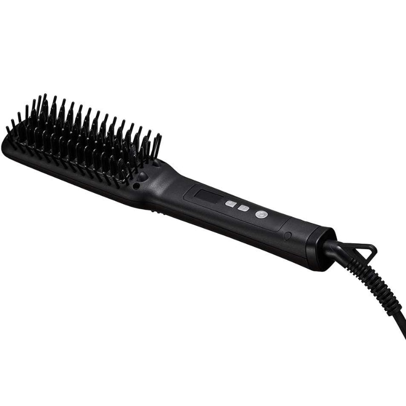日本預訂|全港免運|SALONIA - 旅行用負離子直髮梳 STRAIGHT HEAT BRUSH SL-012 (Slim Version, 43mm) 旅行用品【約10-15個工作日內寄出】