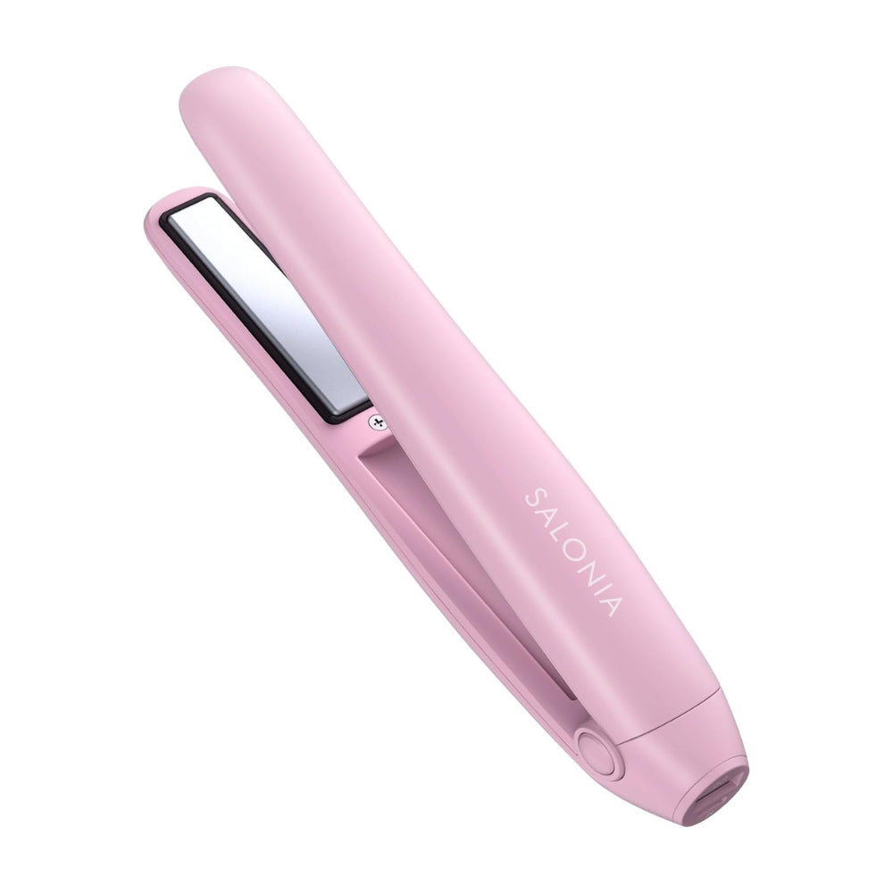 日本預訂|全港免運| SALONIA - 無線USB充電式電直髮夾 (12mm) Cordless Straightening Iron【平行進口|約2-3星期內寄出】
