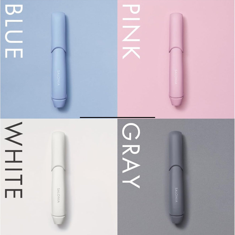 日本預訂|全港免運| SALONIA - 無線USB充電式電直髮夾 (12mm) Cordless Straightening Iron【平行進口|約2-3星期內寄出】