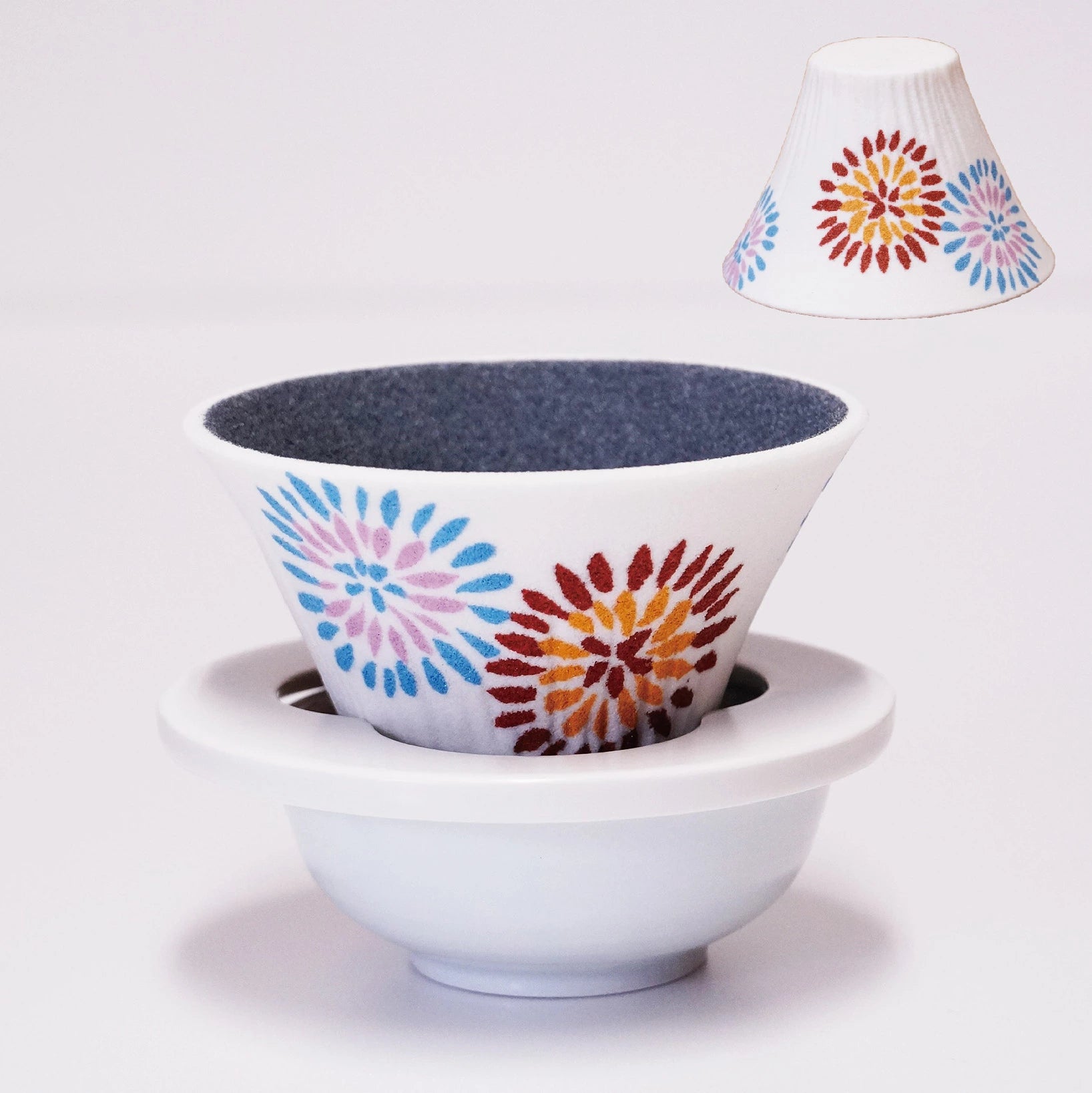 日本預訂|全港免運|COFIL - 四季 x fuji 富士山手沖咖啡濾杯 Coffee Dripper (*購買前請先看注意事項*)【約2-3星期內寄出】