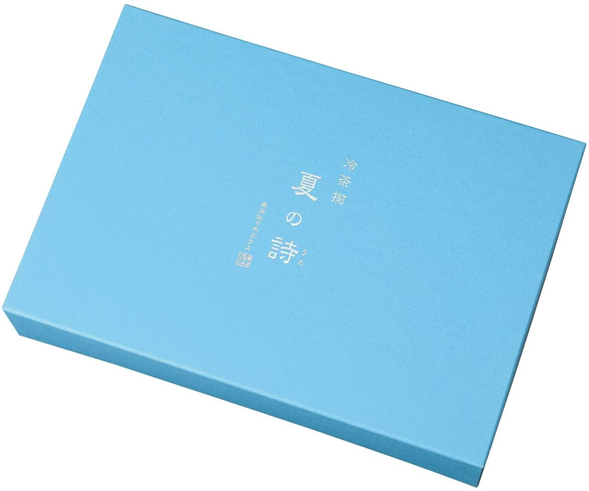 (預訂|全港免運) 日本製 東洋佐佐木 Toyo-Sasaki Glass 木本硝子 夏の詩冷茶清酒杯 一套五隻 (205ml)【約10-15個工作日內寄出】