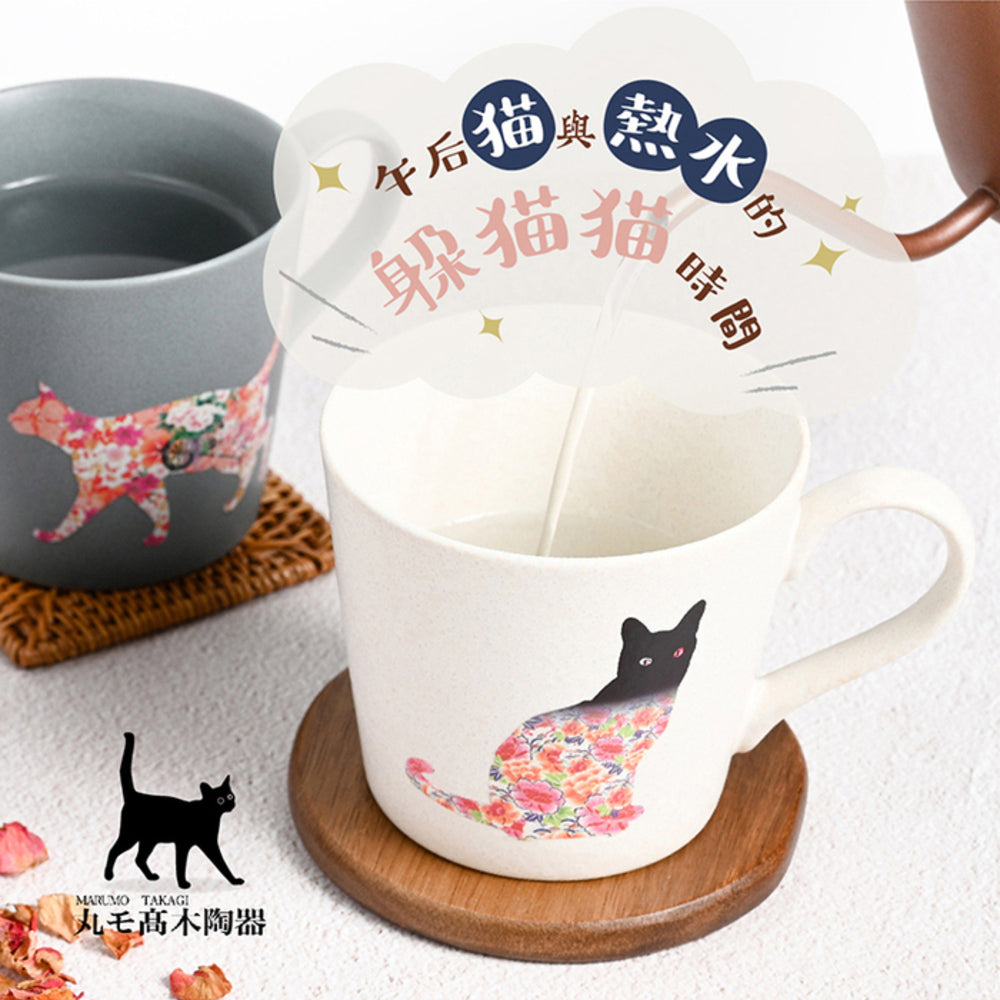 (預訂|全港免運) 丸モ高木陶器 MARUMO TAKAGI 暖感貓咪馬克杯套裝|一套3隻 (300ml)|送禮自用佳品【約10-15個工作日內寄出】