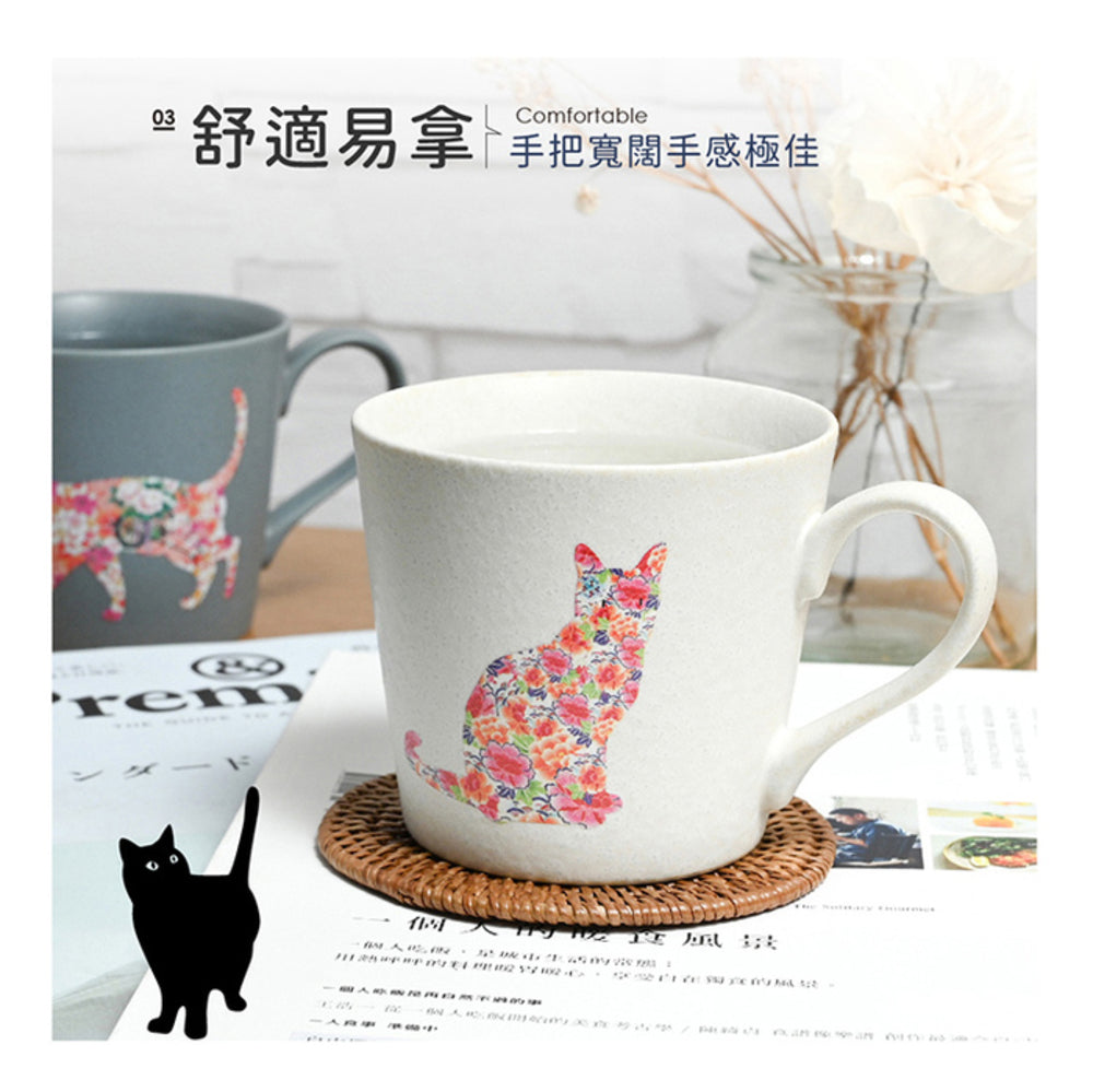 (預訂|全港免運) 丸モ高木陶器 MARUMO TAKAGI 暖感貓咪馬克杯套裝|一套3隻 (300ml)|送禮自用佳品【約10-15個工作日內寄出】