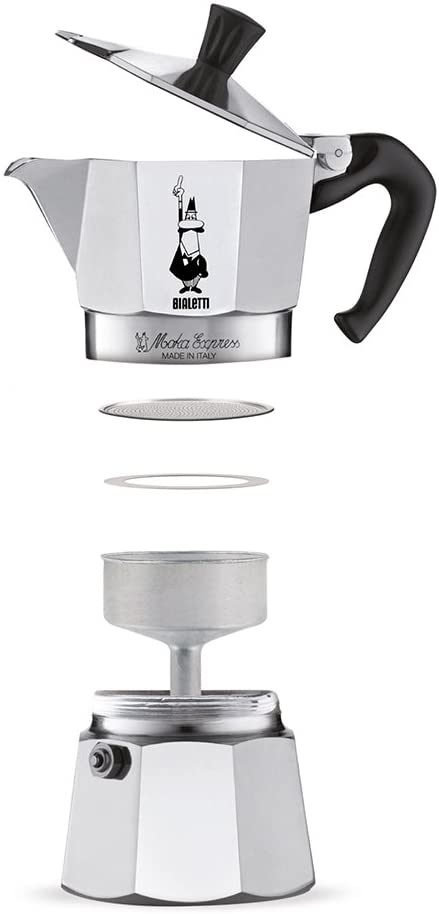 現貨|全港免運|Bialetti - 意大利製 Moka Express Moka Pot 鋁材質 經典摩卡咖啡壺 摩卡壺