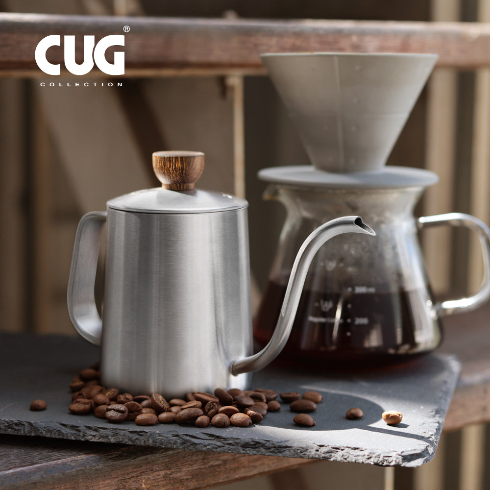 現貨|全港免運|CUG - 不銹鋼咖啡手沖壺 小天鵝壺 350ml (CUG-20399)