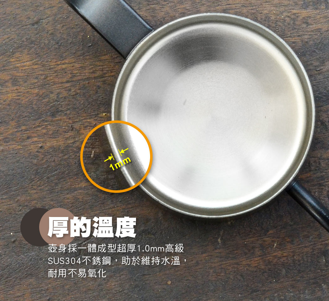 現貨|全港免運|CUG - SUS304優質不銹鋼 咖啡細口手沖壺 600ml (雅黑色/青銅色)