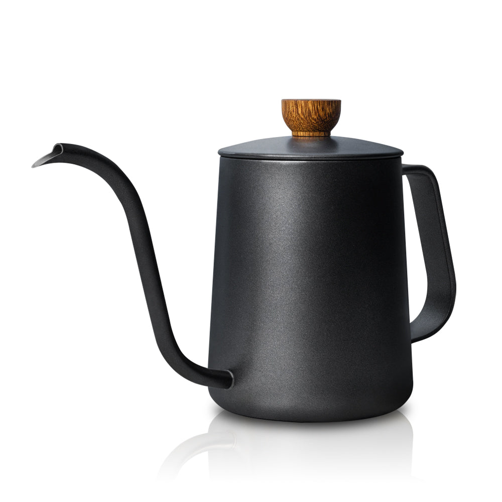 現貨|全港免運|CUG - 不銹鋼咖啡手沖壺 天鵝壺 600ml (CUG-P20406) - 雅黑色