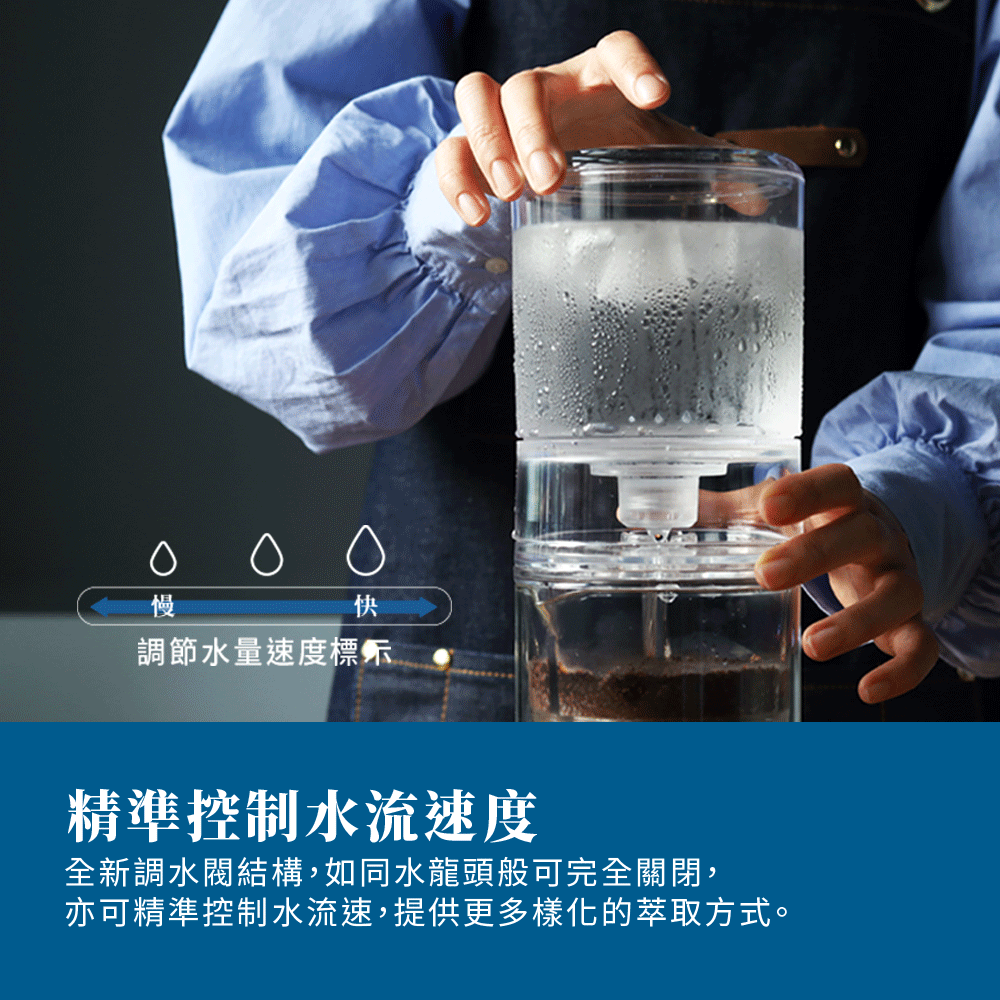 現貨|全港免運|Driver - 台灣製 3倍速冰滴咖啡壺 High Speed Cold Brew Coffee Maker 600ml (品牌授權經銷商)