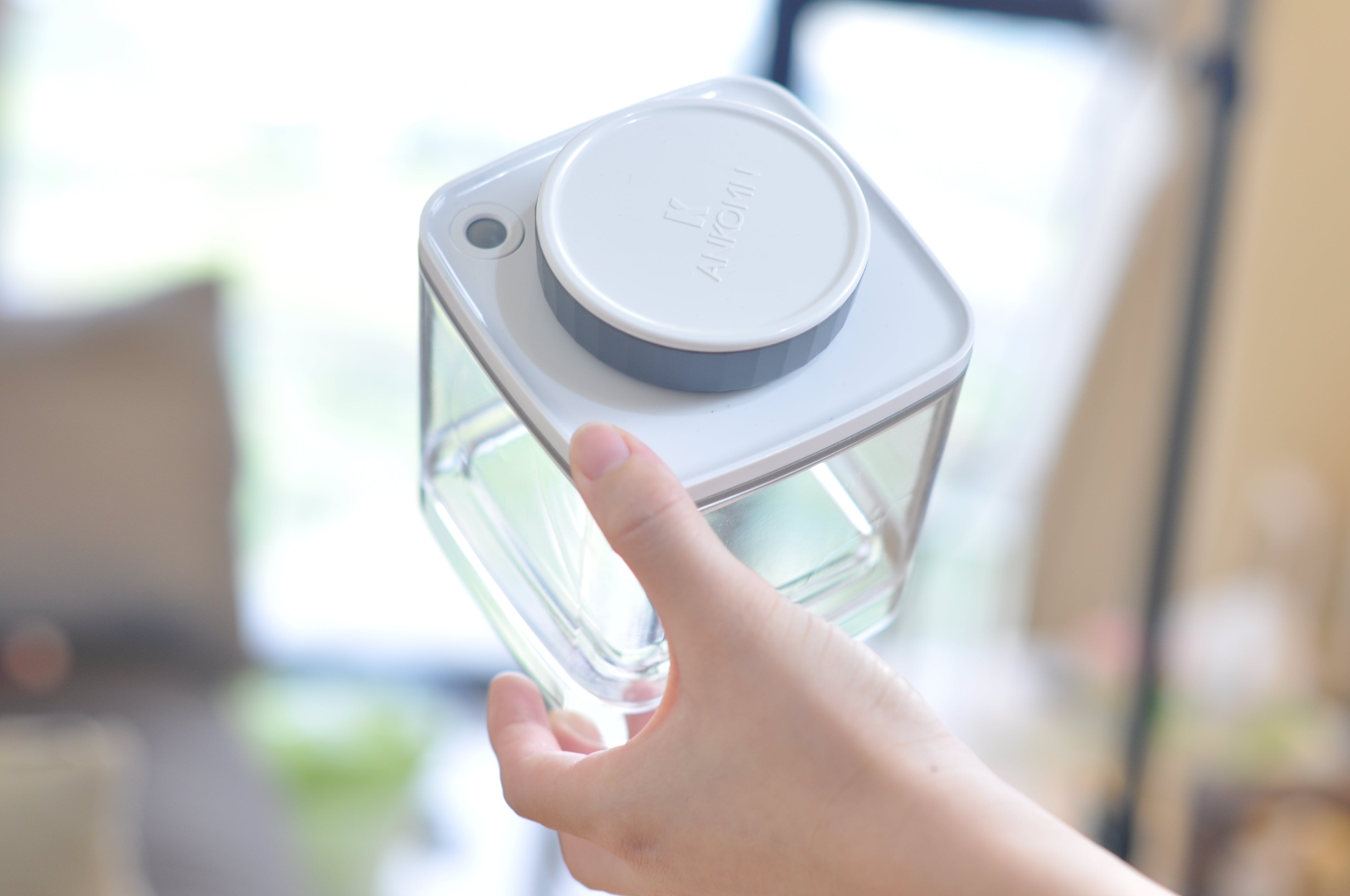 清貨優惠|全港免運|ANKOMN - 台灣製真空盒 Turn-N-Seal 旋轉真空氣密保鮮罐 (品牌授權經銷商)|真空罐|咖啡豆儲存罐