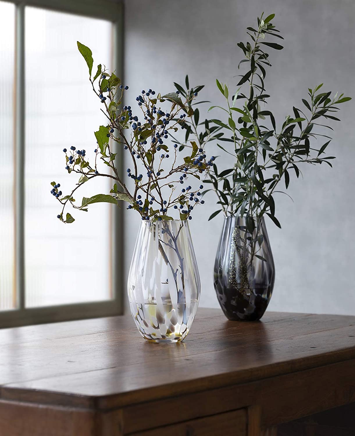 預訂|全港免運|Aderia - 津輕 日本製玻璃花瓶 夜空 Vase【約10-15個工作日內寄出】
