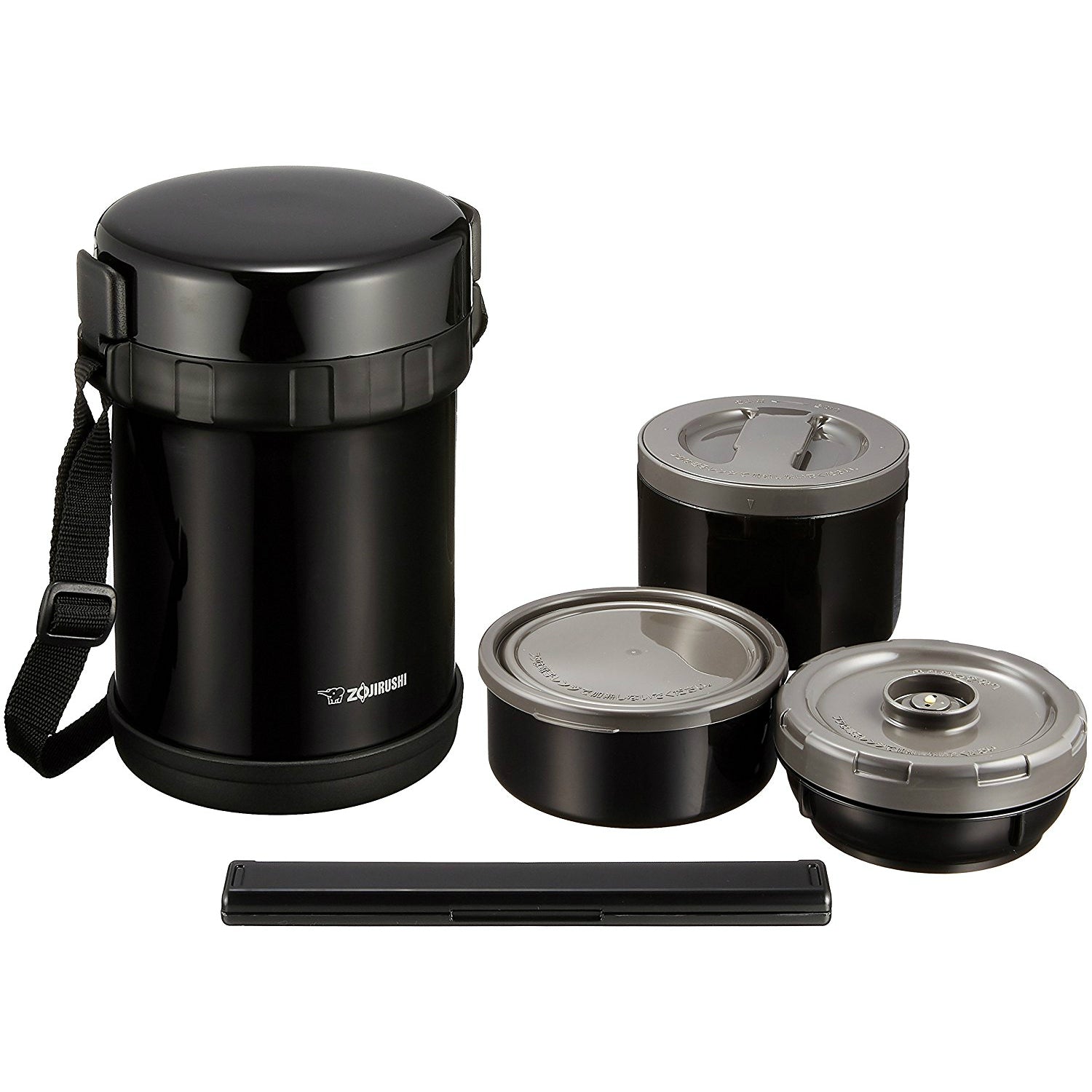 (預訂|全港免運) Zojirushi 象印 日本版 不銹鋼保溫飯壺 午餐盒 1.27L SL-GH18【約10-15個工作日內寄出】 - Premium Mall HK