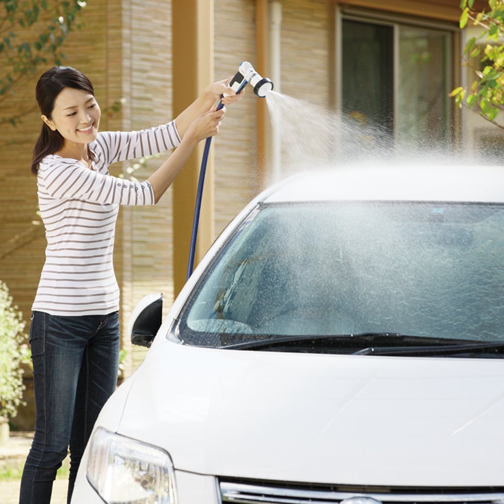 (預訂|全港免運) Takagi GNZ101N11 超手感多功能 按壓式專業握把噴頭 洗車園藝水槍【約10-15個工作日內寄出】 - Premium Mall HK