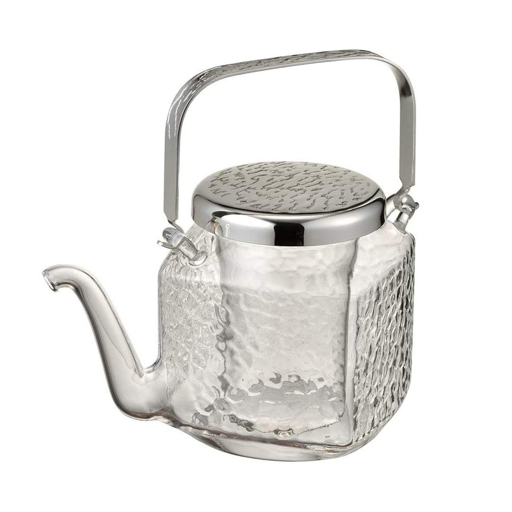 (預訂|全港免運) HARIO 100週年複刻系列 冷酒器 角地炉利 Sake Cooler “Kaku Chirori” 360ml (IDKF-2SV)【約10-15個工作日內寄出】