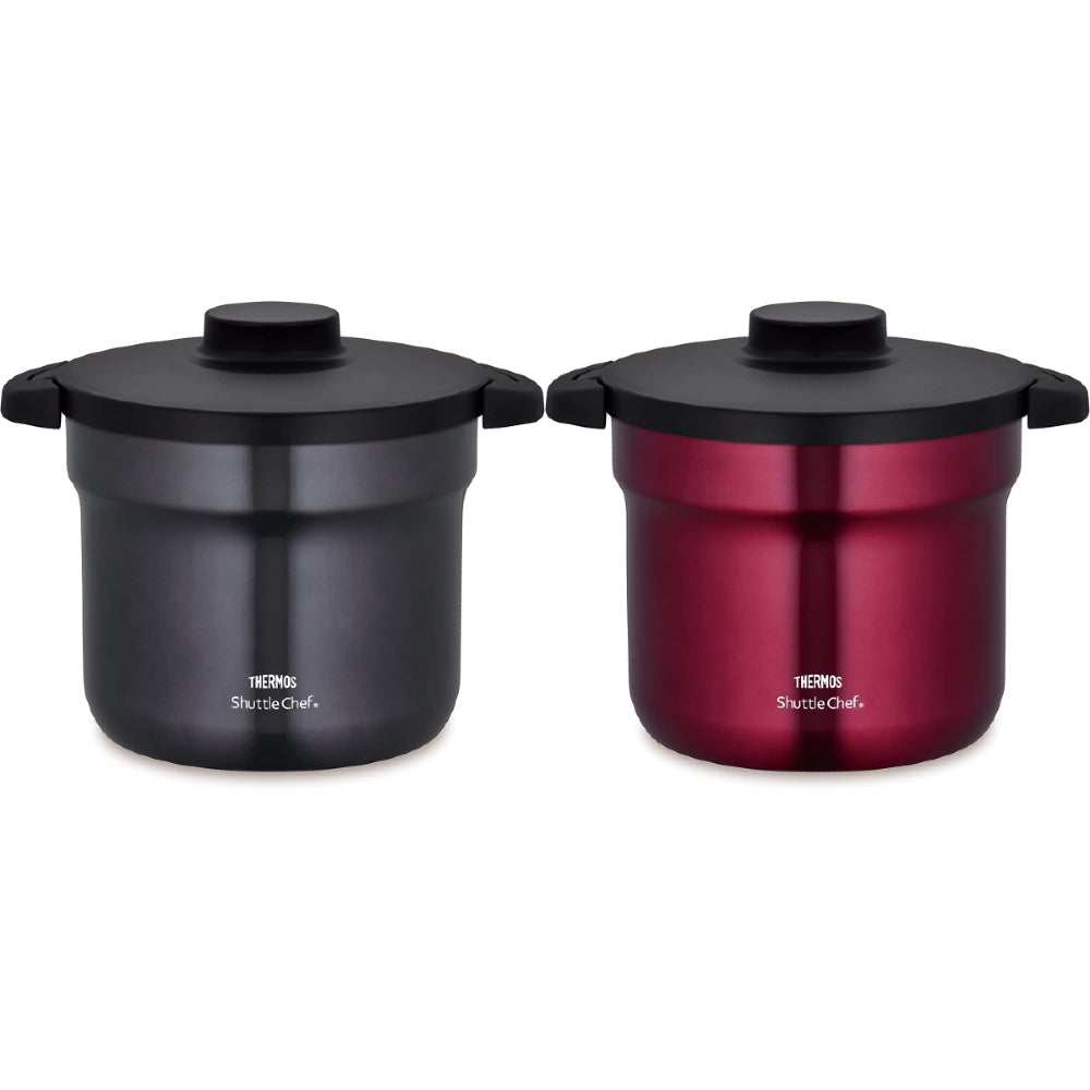 現貨|全港免運|THERMOS - Shuttle Chef 日本版 真空保溫調理煲 燜燒鍋 燜燒煲 KBJ系列 (4.3L|4-6人用 )【平行進口】 - Premium Mall HK