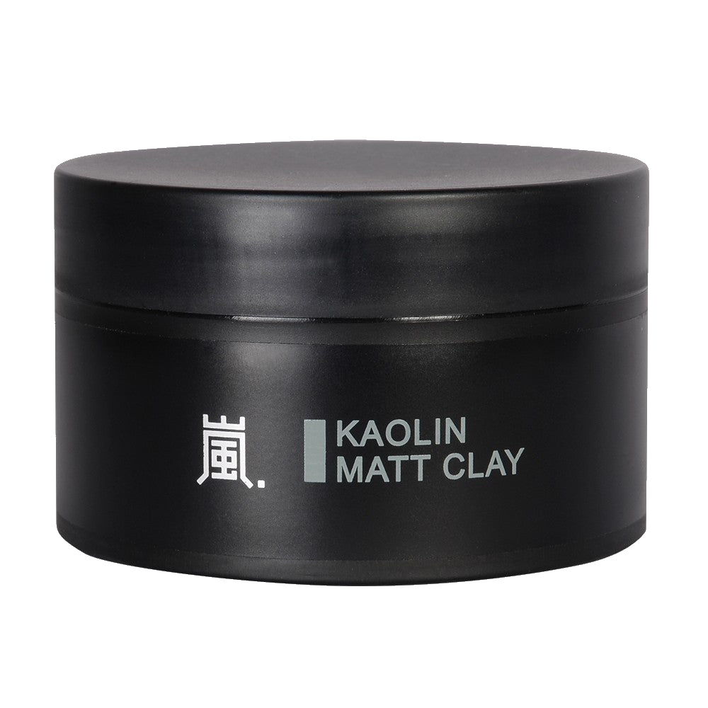 嵐LEN - 無光澤高嶺土髮泥 Kaolin Matt Clay 80g (台灣人氣推薦,針對亞洲潮濕氣候)【現貨|全港免運】