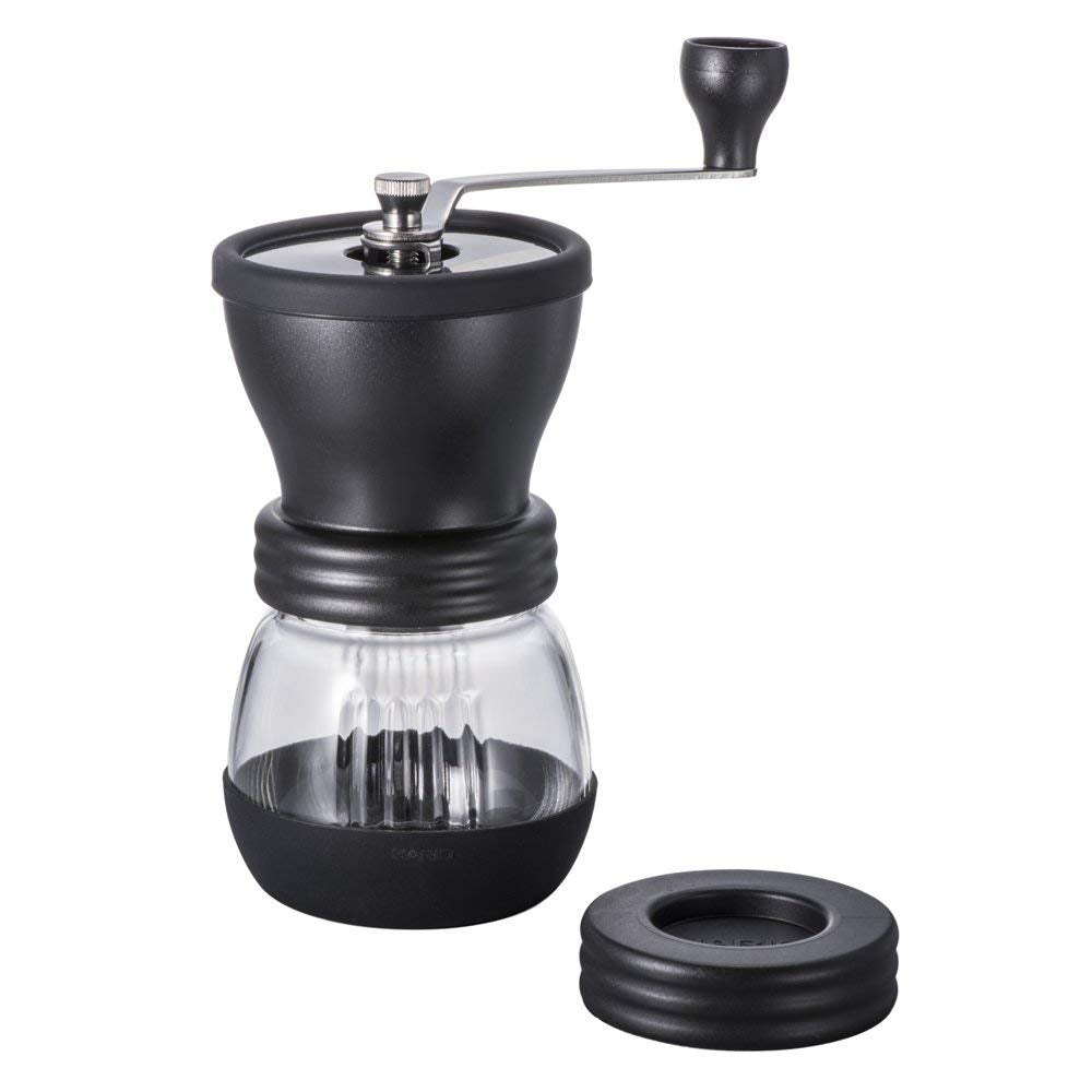 (現貨|全港免運) HARIO 100g大容量 簡約手搖/手動磨咖啡豆機 Coffee Mill Skerton MSCS-2B【平行進口】 - Premium Mall HK