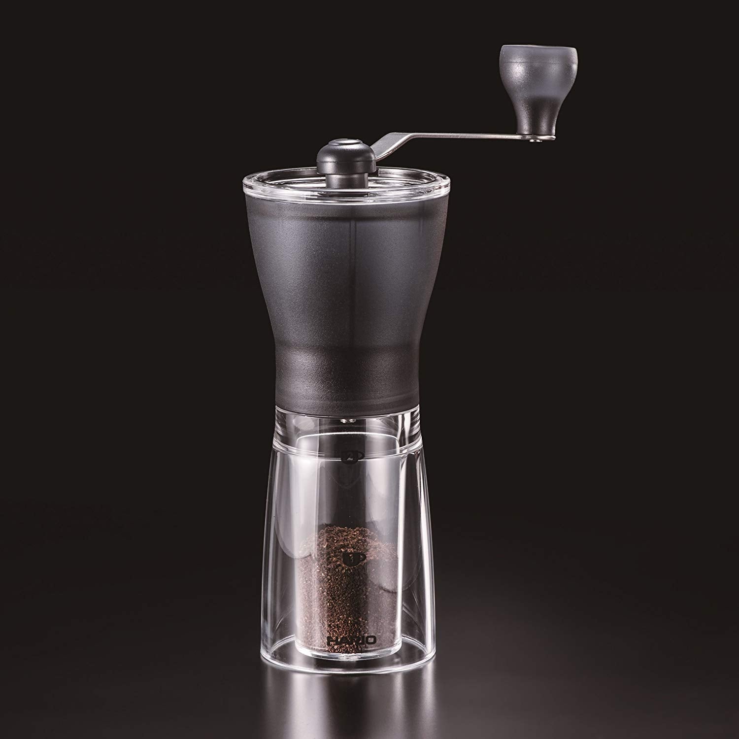 (現貨|全港免運) HARIO 24g容量 輕巧手搖/手動磨咖啡豆機 Coffee Mill Ceramic Slim MSS-1TB【平行進口】 - Premium Mall HK