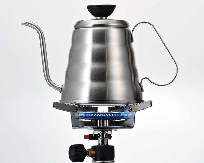 預訂|全港免運|HARIO - Outdoor系列 V60不銹鋼咖啡手沖壺 不銹鋼手柄 500ml (O-VKB-70-HSV)【平行進口|約10-15工作日內寄出】 - Premium Mall HK