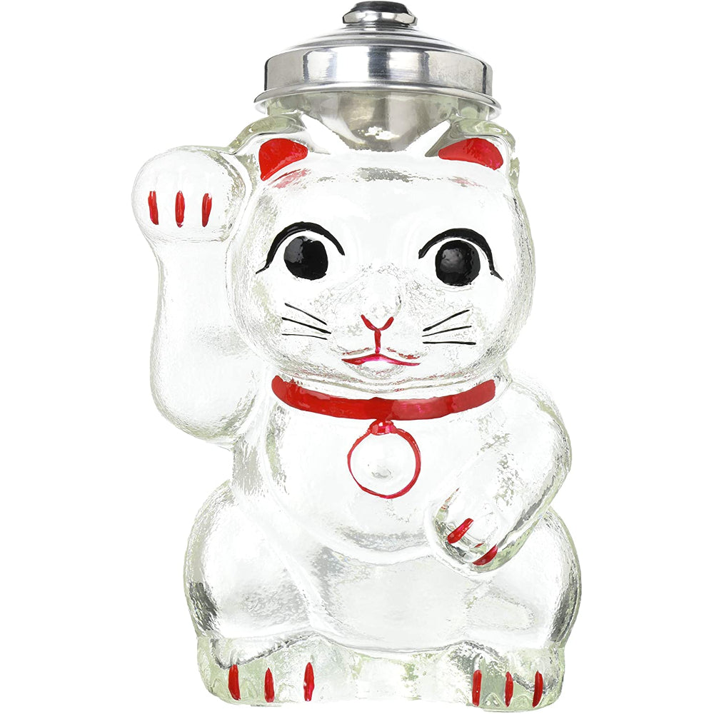 預訂|全港免運|廣田硝子 - Hirota Glass 手工吹製玻璃招財貓罐 SM-2 (大|約24.5cm高)【約10-15個工作日內寄出】