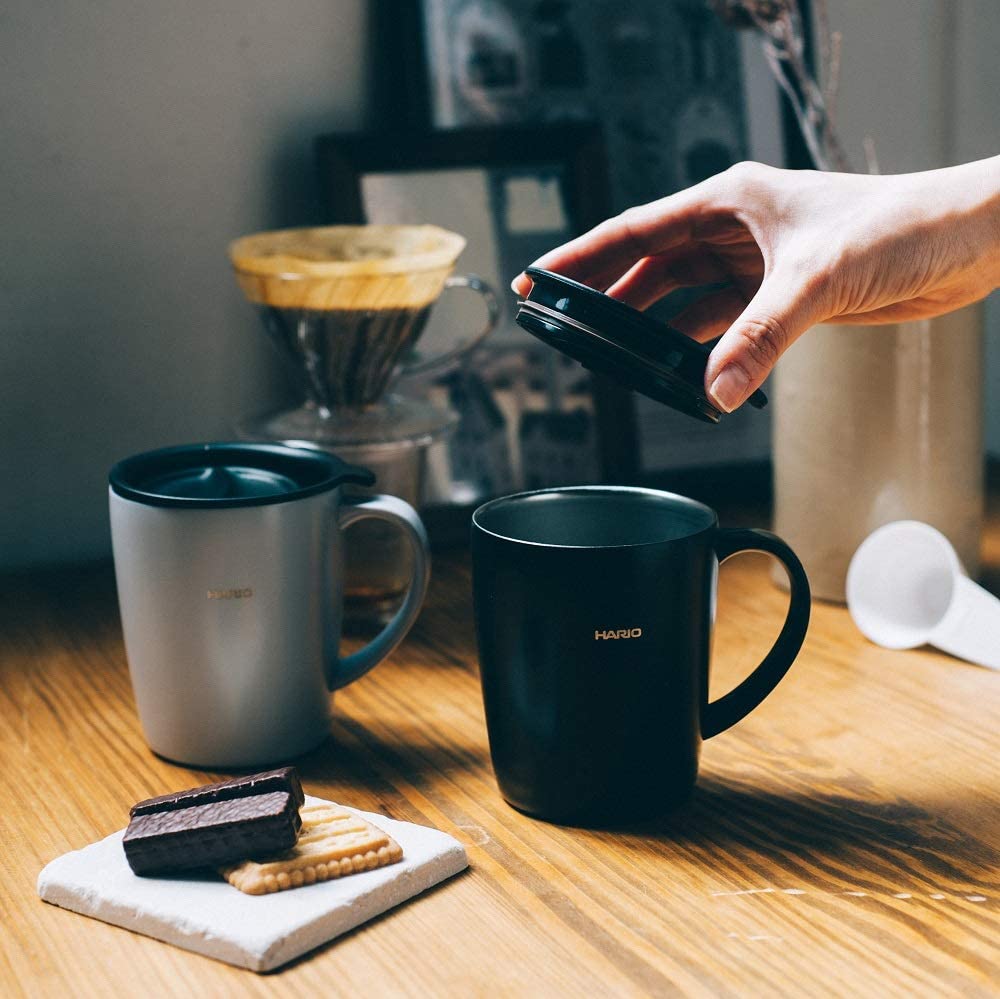 (預訂|全港免運) Hario V60 01膠濾杯 保溫杯套裝/馬克杯套裝 附40張濾紙 (1-2杯) VDSM-2424【約10-15個工作日內寄出】