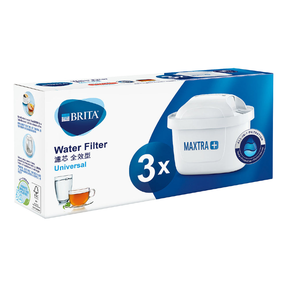 現貨|全港免運|BRITA - MAXTRA+ UNIVERSAL Water Filter 德國製 全效型濾芯 濾水壺濾芯【香港行貨】