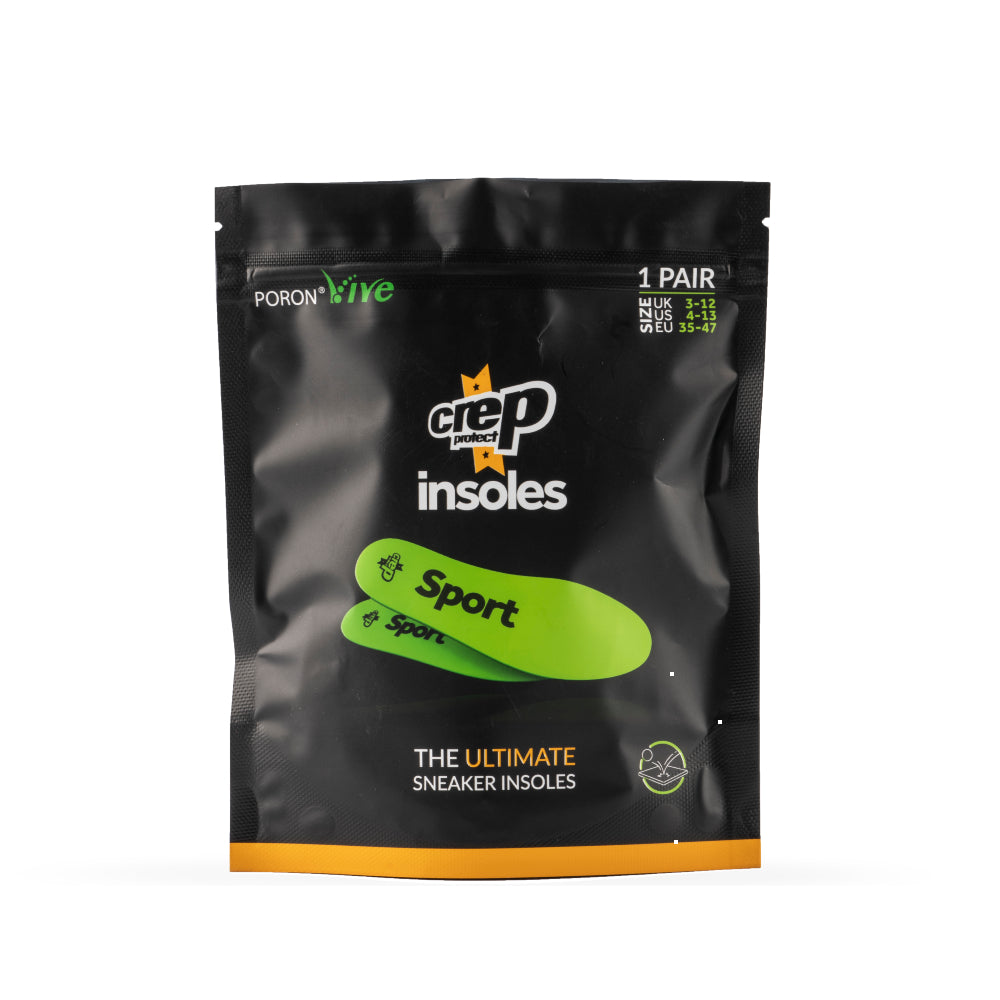 Crep Protect - Insoles Sport 運動型鞋墊 THE ULTIMATE SNEAKER INSOLES (一包1對 共2塊)【現貨|全港免運】