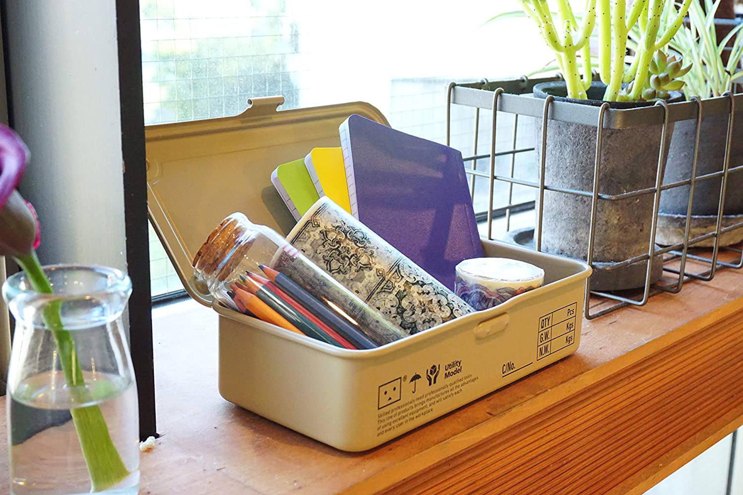 預訂|全港免運|TRUSCO x Danboard - 鋼製家具工具箱工具盒 Tool Box (203 x 109 x 56 mm)【約10-15個工作日內寄出】 - Premium Mall HK