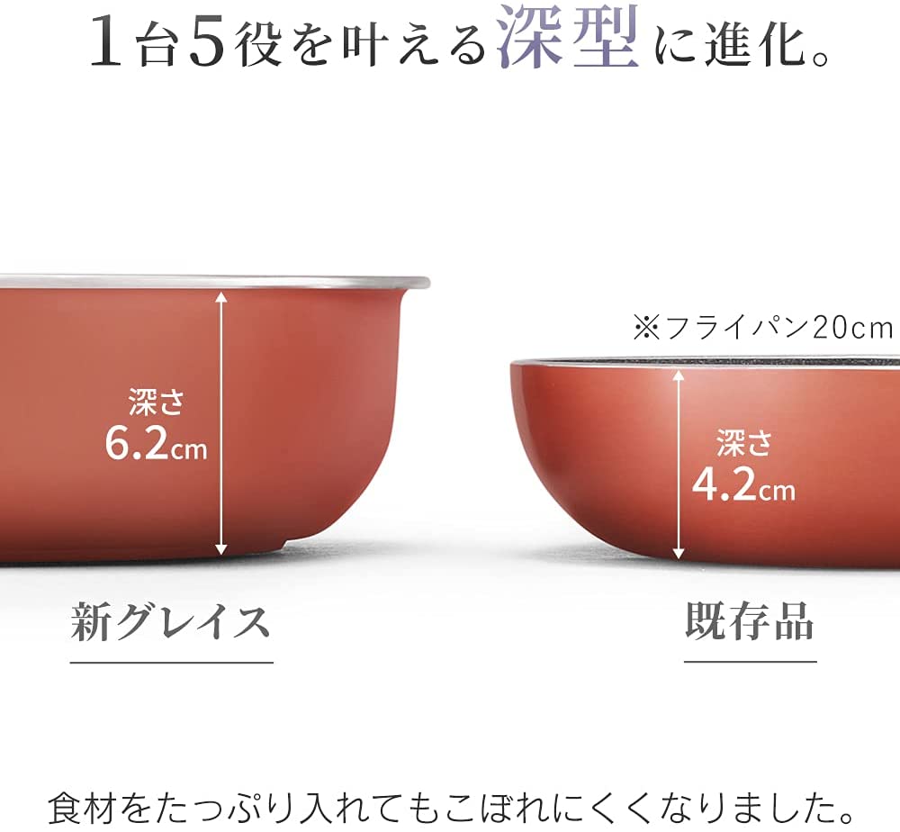 預訂|全港免運|Iris Ohyama - 日本品牌 深型設計 可拆式把手鍋具廚具套裝 IH對應 (4件裝)【平行進口|約10-15個工作日內寄出】