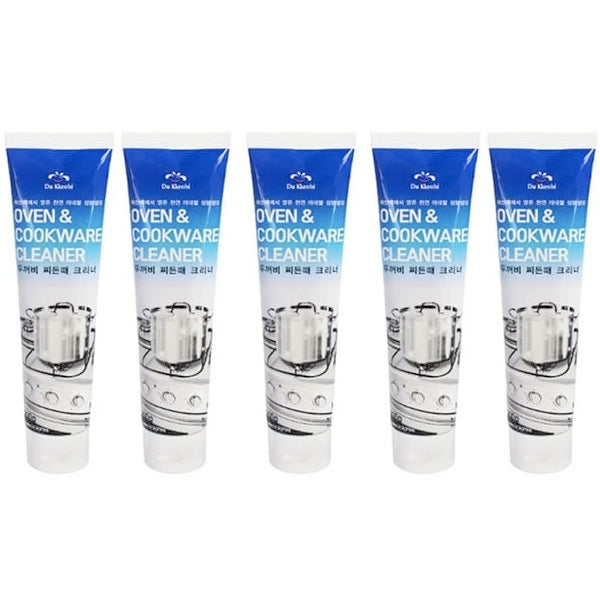 清貨優惠|Du Kkeobi - 5枝 韓國製 多用途萬用去污清潔膏 Oven & Cookware Cleaner (200g x5枝)