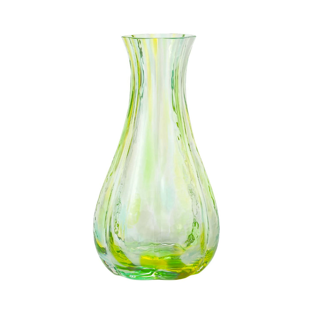預訂|全港免運|Aderia - 津輕 日本製玻璃花瓶 大自然靈感系列 綠色【約10-15個工作日內寄出】