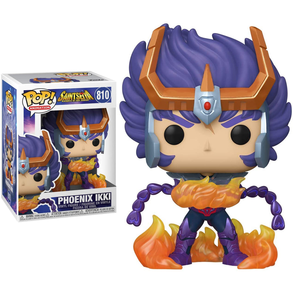 現貨|全港免運|Funko Pop! - Animation系列 - 聖鬥士星矢 - Phoenix Ikki 鳳凰座 一輝 (No.810)