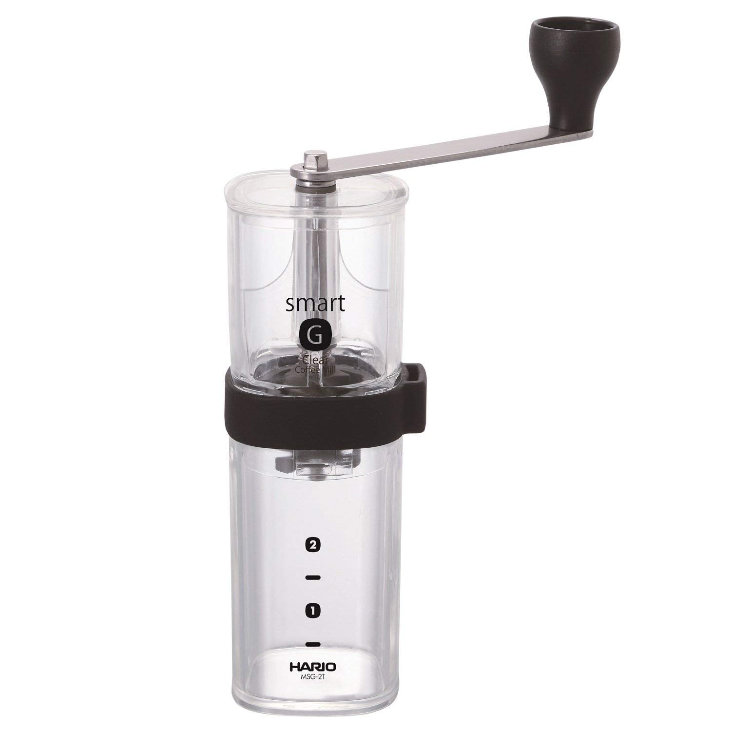 (預訂|全港免運) HARIO 24g容量 SMART-G 便利手搖/手動磨咖啡豆機 Coffee Mill MSG-2【約10-15個工作日內寄出】 - Premium Mall HK