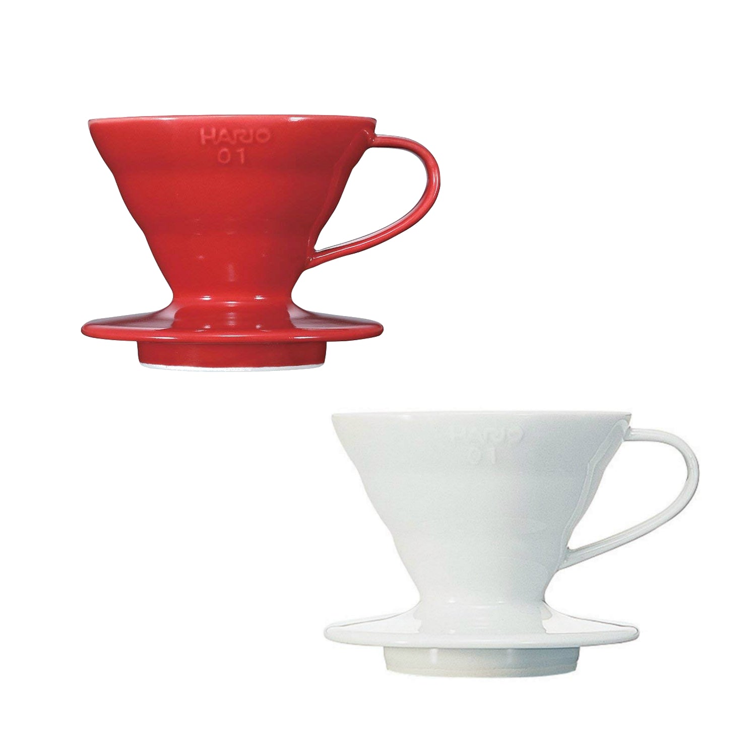 (預訂|全港免運) HARIO V60 01 陶瓷咖啡濾杯 Ceramic Dripper 1-2杯 VDC-01【約10-15個工作日內寄出】 - Premium Mall HK