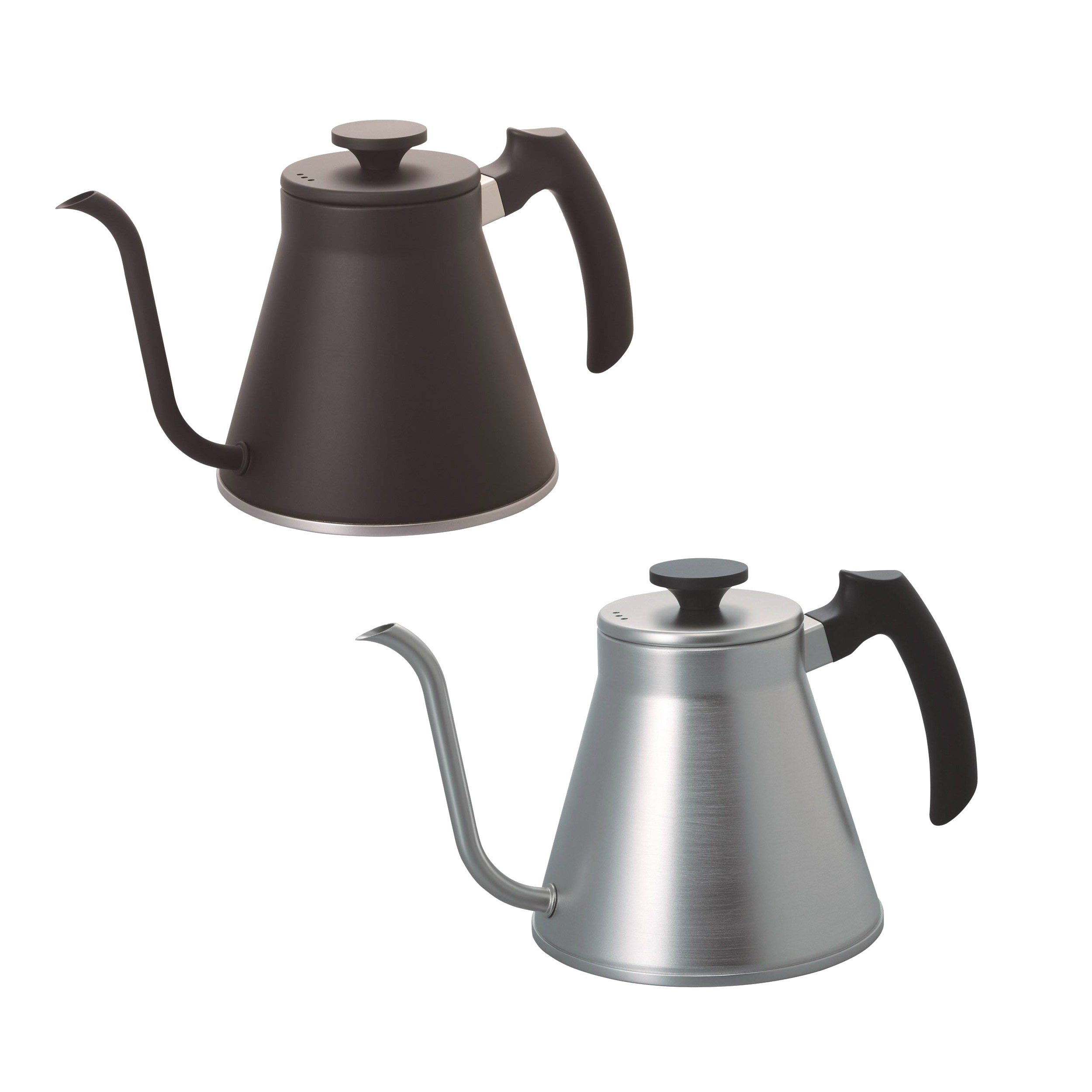 (預訂|全港免運) HARIO 日本製 FIT版 V60不銹鋼細口咖啡手沖壺 Drip Kettle (800ml) VKF-120【約10-15個工作日內寄出】 - Premium Mall HK