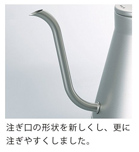 (預訂|全港免運) HARIO 日本製 FIT版 V60不銹鋼細口咖啡手沖壺 Drip Kettle (800ml) VKF-120【約10-15個工作日內寄出】 - Premium Mall HK