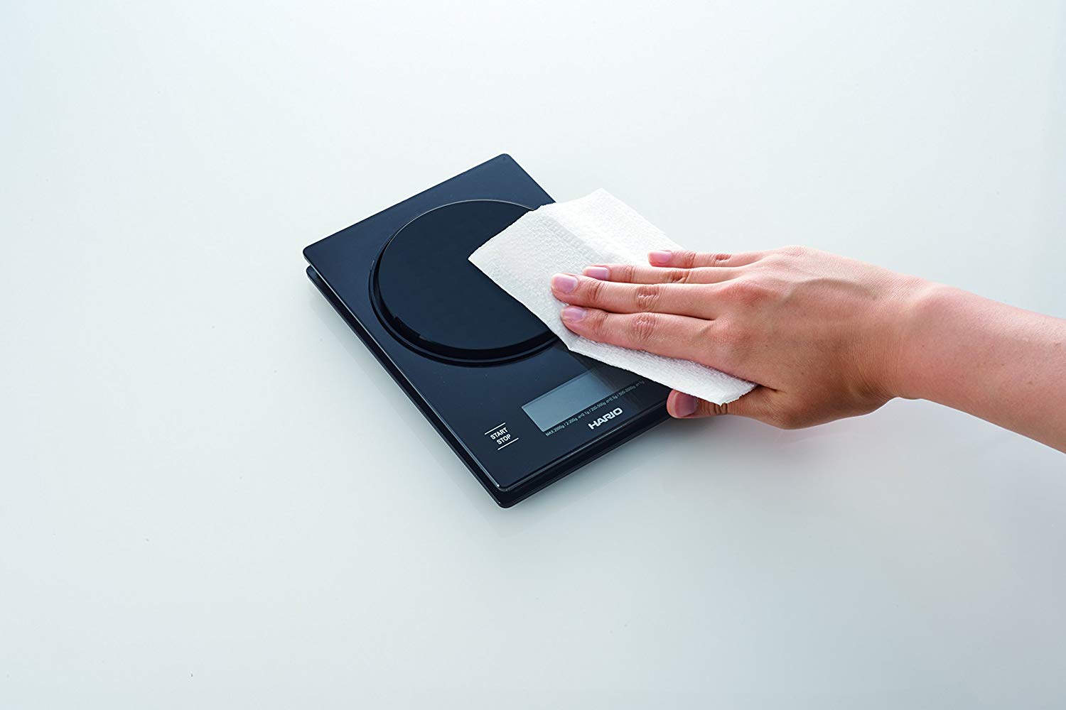 (預訂|全港免運) HARIO V60 專用不銹鋼電子秤 USB充電式 VSTM-2000HSV【約10-15個工作日內寄出】 - Premium Mall HK