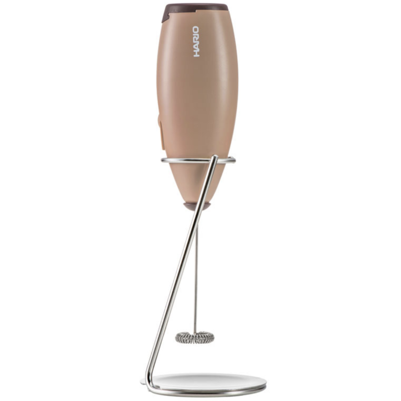 (現貨|全港免運) HARIO 手持電動奶泡器 附支架 Creamer CZ-1BR【平行進口】 - Premium Mall HK