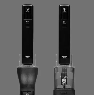 日本預訂|全港免運|Hario - SMART-G 電動咖啡豆研磨機 (*手搖磨豆器需另外購買*) 手磨變電磨小助手 Mobile Mill STICK EMS-1B【平行進口|約2-3星期內寄出】