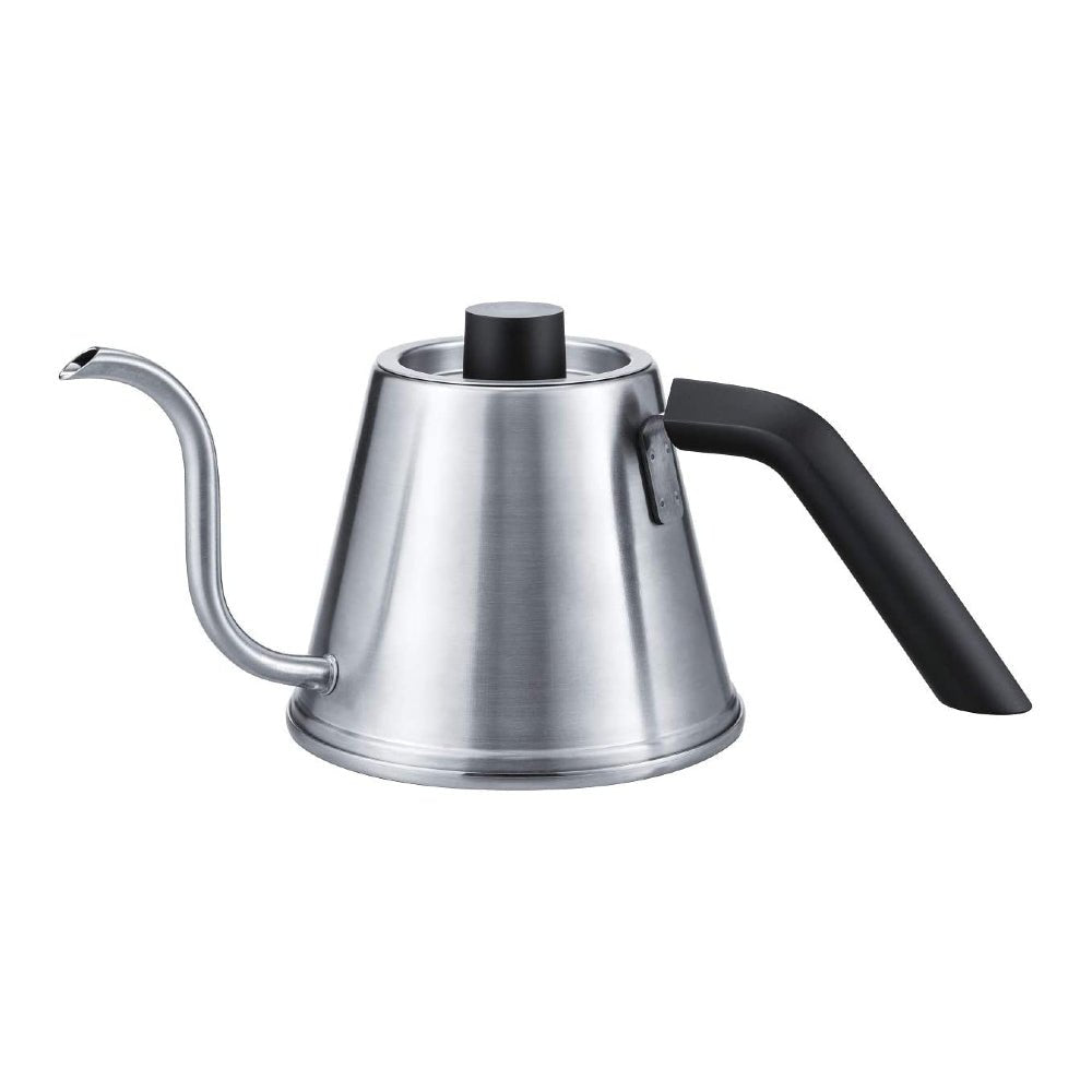 (預訂|全港免運) HARIO - 2021新款 日本製 不銹鋼細口手沖壺 600ml KPK-600-HSV (KASUYA Model 粕谷哲 監製)【約10-15個工作日內寄出】