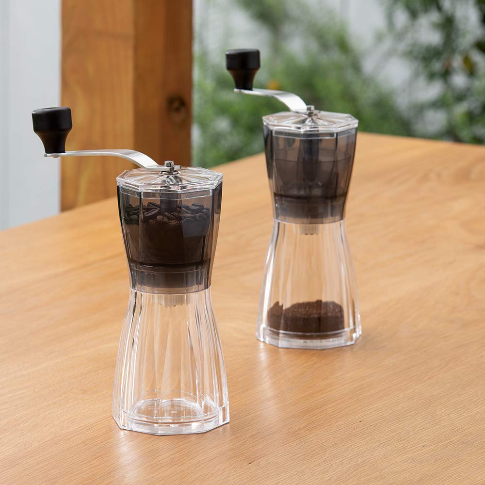 (預訂|全港免運) HARIO 日本製 36g容量 歐酷朵手搖/手動磨咖啡豆機 OCTO Coffee Mill MOC-3-TB【約10-15個工作日內寄出】 - Premium Mall HK