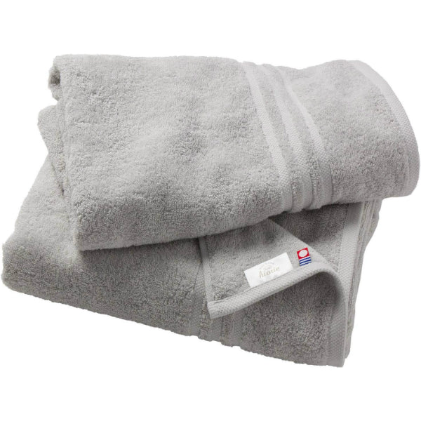 (預訂|全港免運) hiorie 日織惠 日本製 大浴巾 Bath Towels 今治認證 淨色系列 (60 x 120cm 1套2條)【約10-15個工作日內寄出】 - Premium Mall HK