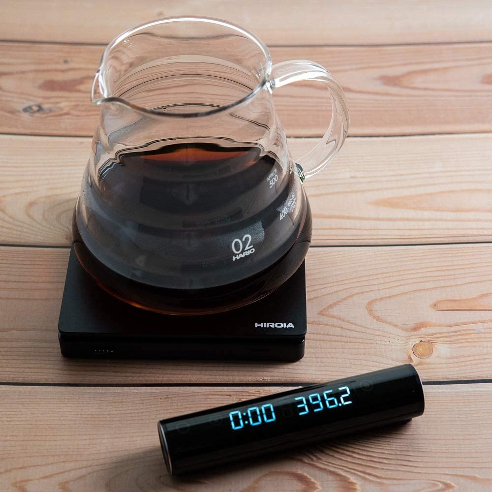 預訂|全港免運|HARIO - HIROIA JIMMY 智能分離秤咖啡磅 Drip and Espresso Smart Scale EQJ-2000-B【平行進口|約10-15個工作日內寄出】 - Premium Mall HK