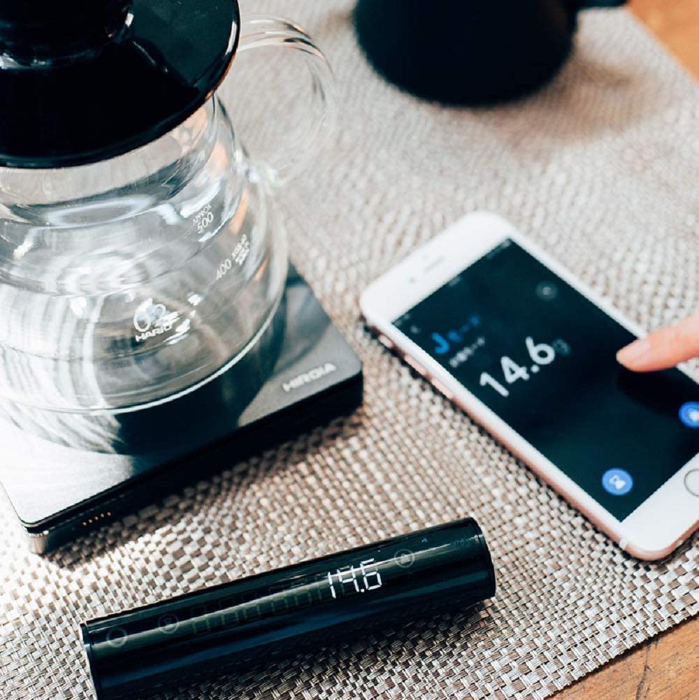 預訂|全港免運|HARIO - HIROIA JIMMY 智能分離秤咖啡磅 Drip and Espresso Smart Scale EQJ-2000-B【平行進口|約10-15個工作日內寄出】 - Premium Mall HK