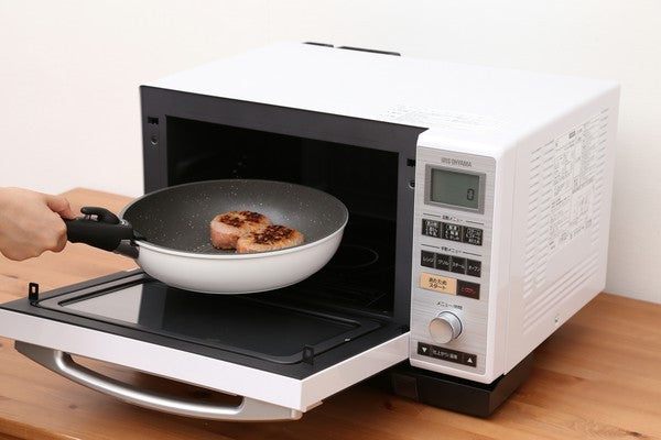 預訂|全港免運|Iris Ohyama - 日本品牌 可拆式把手 慳位方便 鑽石塗層鍋具廚具套裝 IH對應 (12件裝 白色)【約2-3星期內寄出】